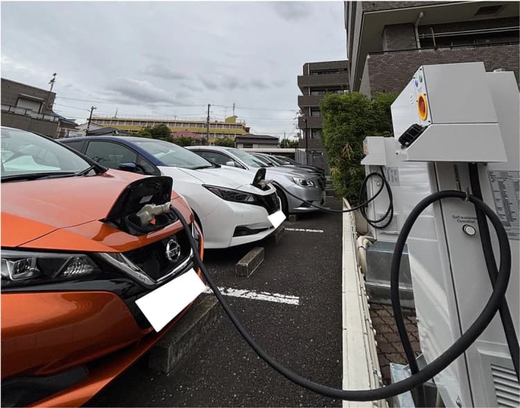 レジル、「走る蓄電池」を運用 EVカーシェアで防災と日常の両立を検証