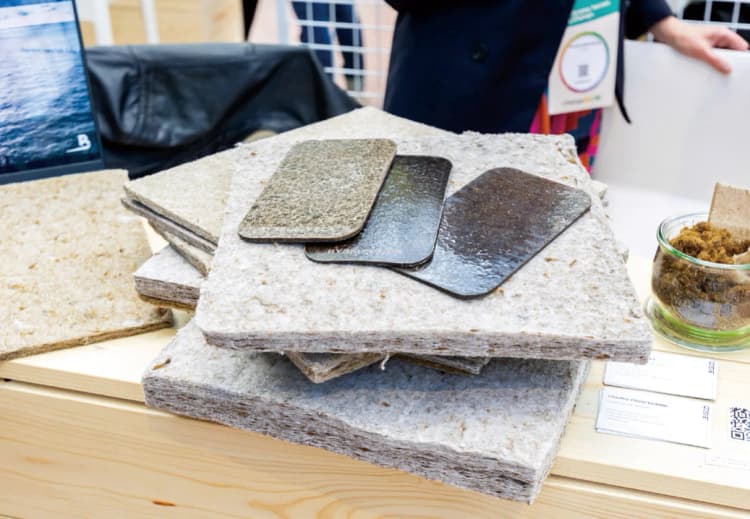貝の繊維で作る、リサイクル可能な布