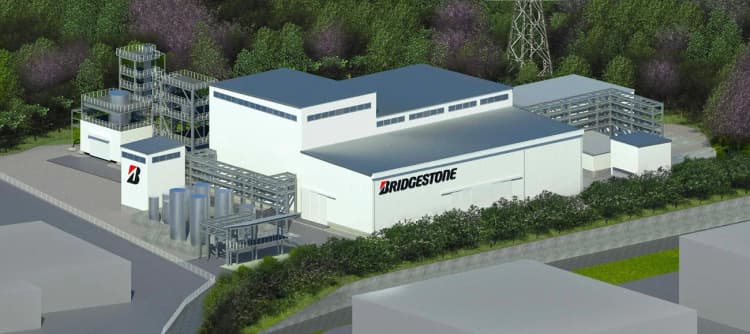 ブリヂストン、使用済みタイヤ水平リサイクルのための重要拠点建設へ