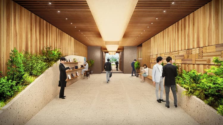 三井不動産、Nearly ZEB木造オフィスビル開発 2028年竣工予定