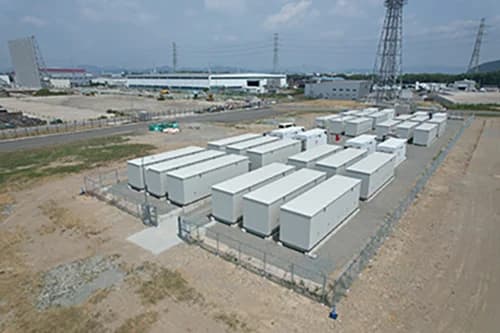 48MWhの姫路蓄電所、設置工事が完工 日揮EPC業務を担当