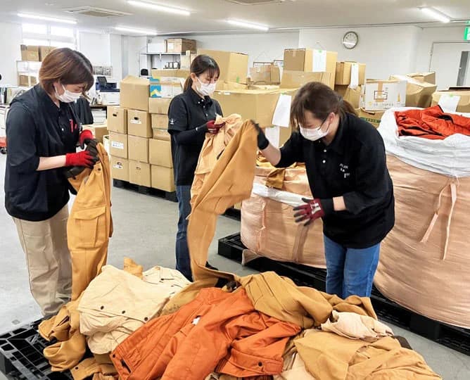 大林組、現場作業服5千着をリサイクル JEPLANらと協働