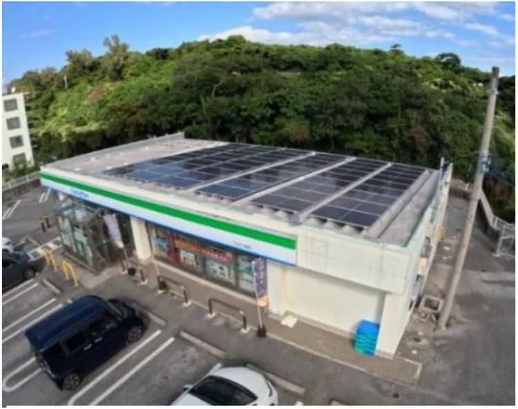 沖縄ファミマ、2店舗に再エネ導入 沖縄電力のオンサイトPPAで調達