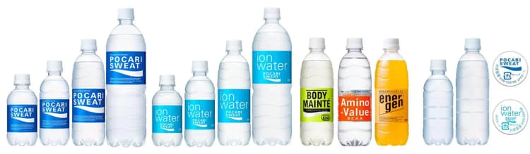 大塚製薬、飲料容器の9割超をリサイクルPET樹脂100%に 1月下旬開始