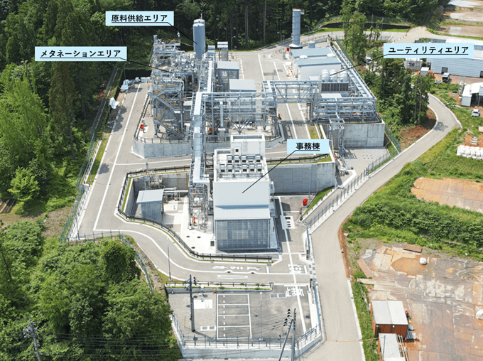長岡メタネーションのe-メタン、既存都市ガス供給へ 証書で環境価値移転