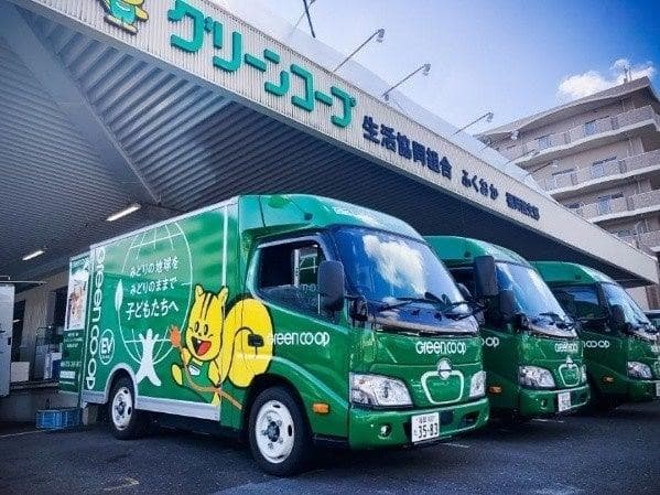 配送トラックの燃料費月37%削減 グリーンコープのEV化、約5割達成