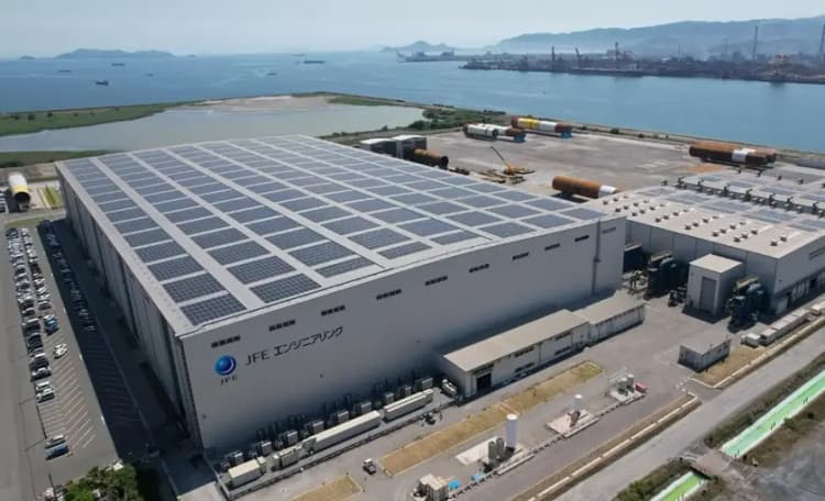 太陽光PPA、グループ工場間で電力融通し導入量1.2MW増加 JFEなど