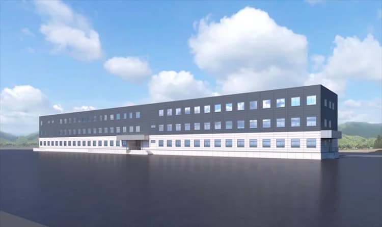 今治造船、広島新社屋にJFE製グリーン鉄を採用 グループ社の新社屋にも