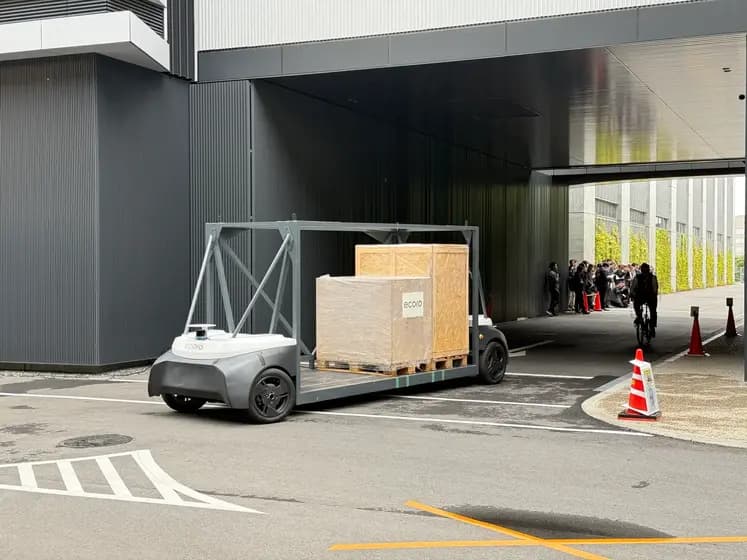 「自動物流道路」2035年社会実装へ 清水建設らが荷役自動化など実証