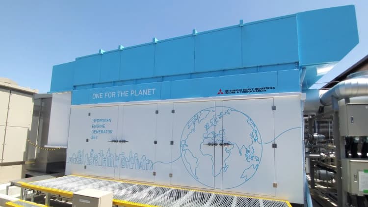 水素100%発電、実用化へ前進 三菱重工子会社が500kW級で技術確立