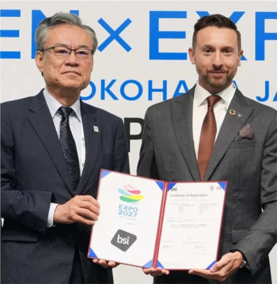 GREEN×EXPO協会、持続可能なイベント運営の国際規格の認証を取得
